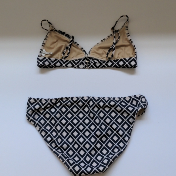 J. Crew Triangle Top Bikini Two Piece Swimsuit - Picture 7 of 8